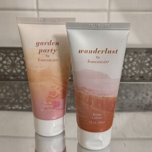 Francesca's Collections Wanderlust & Garden Party Body Lotions - Pink, Peach
